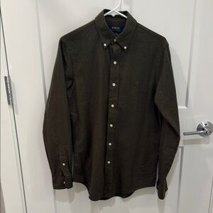 Ralph Lauren Green  Casual Button Down Shirt size small